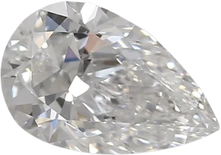 1.08 Carat D vvs2 Pear Lab Diamond