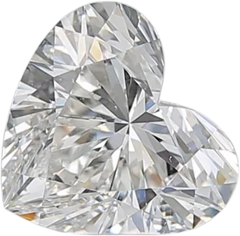 1.19 Carat F SI1 Heart Natural Diamond