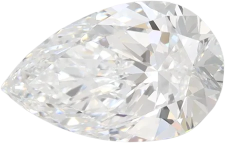 1.29 Carat D IF Pear Lab Diamond