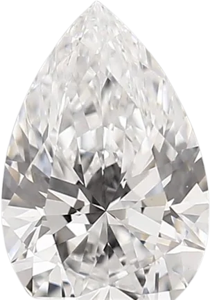 1.29 Carat D vvs2 Pear Lab Diamond