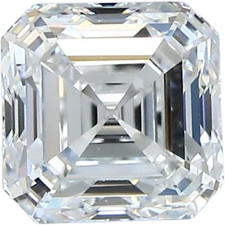 1.3 Carat E VS1 Asscher Natural Diamond