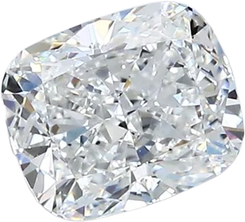 1.3 Carat D VVS2 Elongated Cushion Natural Diamond