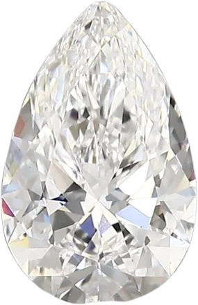 1.3 Carat D vs1 Pear Lab Diamond