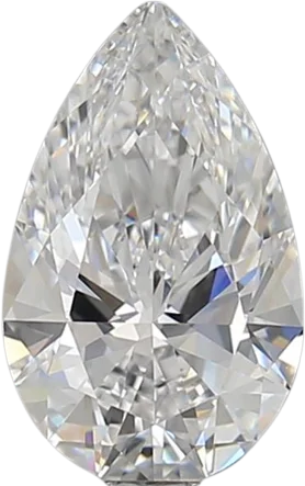 1.31 Carat D VVS2 Pear Lab Diamond