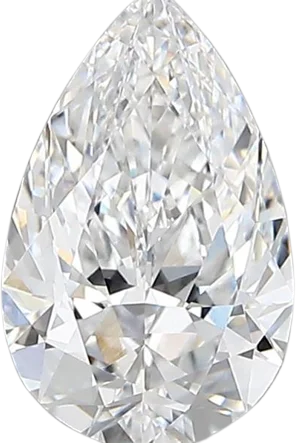 1.35 Carat D vvs2 Pear Lab Diamond