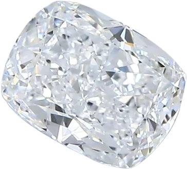 1.37 Carat E VVS2 Elongated Cushion Natural Diamond