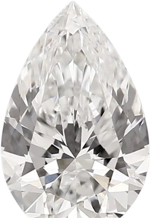 1.39 Carat D vvs2 Pear Lab Diamond