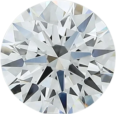 1.39 Carat F VVS2 Round Lab Diamond