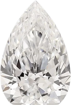 1.42 Carat E vvs2 Pear Lab Diamond