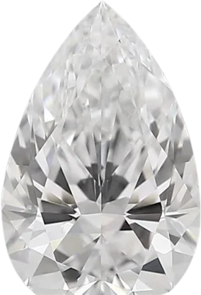 1.44 Carat D vvs2 Pear Lab Diamond