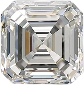 1.5 Carat I VVS2 Asscher Natural Diamond