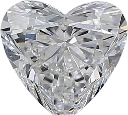 1.5 Carat E SI1 Heart Natural Diamond