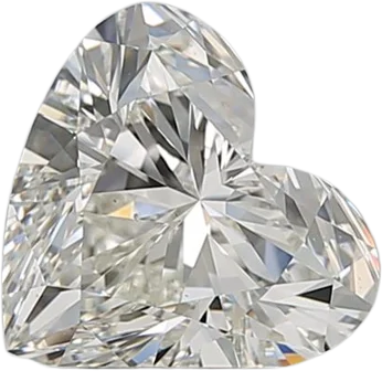 1.5 Carat J VS2 Heart Natural Diamond