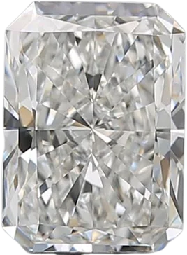 1.5 Carat F VVS1 Radiant Natural Diamond