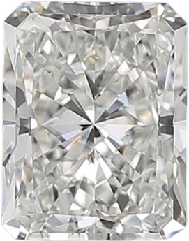 1.51 Carat G VVS2 Radiant Natural Diamond