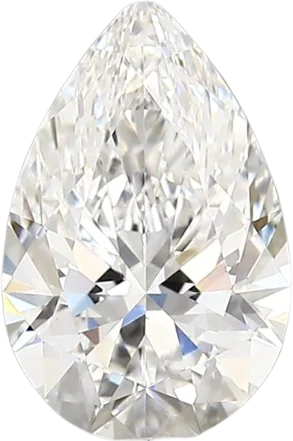 1.52 Carat D vvs2 Pear Lab Diamond