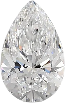 1.53 Carat D VVS1 Pear Natural Diamond