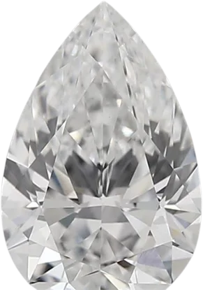 1.55 Carat D vvs2 Pear Lab Diamond