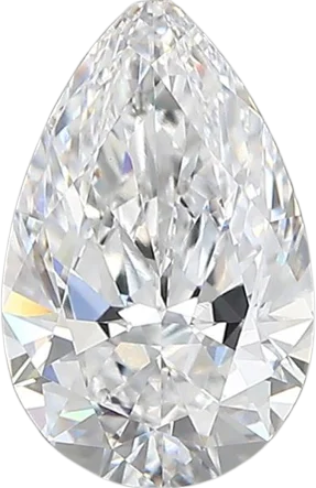 1.57 Carat D vs1 Pear Lab Diamond