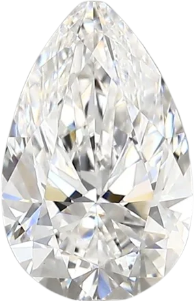 1.57 Carat E vvs2 Pear Lab Diamond