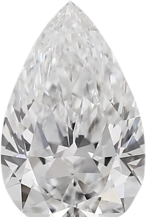 1.58 Carat D vvs2 Pear Lab Diamond