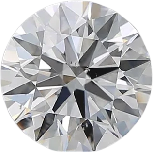 1.6 Carat D SI1 Round Natural Diamond