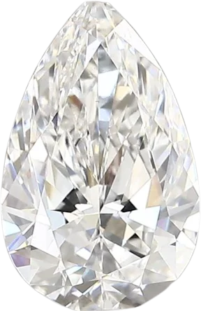 1.65 Carat D vs1 Pear Lab Diamond