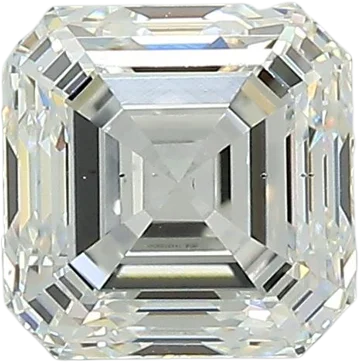 1.7 Carat G SI1 Asscher Natural Diamond