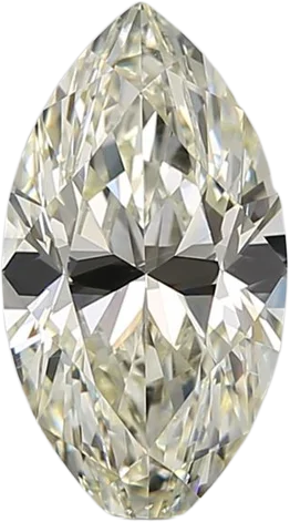 1.7 Carat M SI1 Marquise Natural Diamond