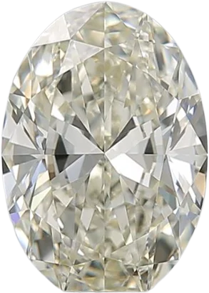 1.7 Carat L VVS2 Oval Natural Diamond