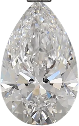 1.7 Carat D VVS2 Pear Lab Diamond