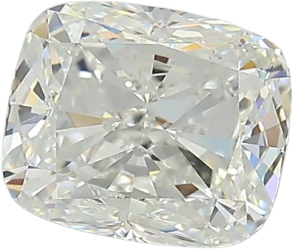 1.71 Carat H VVS1 Elongated Cushion Natural Diamond