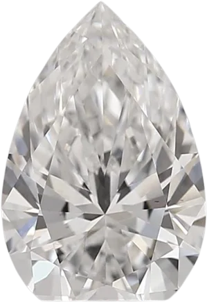 1.78 Carat E vs1 Pear Lab Diamond