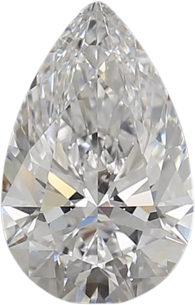 1.8 Carat D VVS1 Pear Lab Diamond