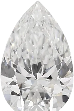 1.85 Carat D vvs2 Pear Lab Diamond