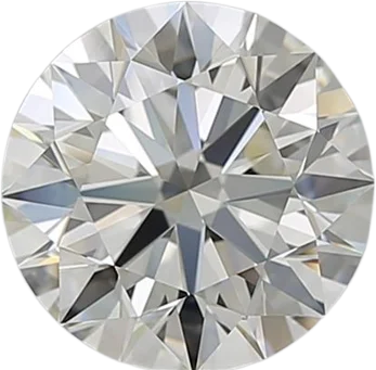 1.9 Carat L VVS2 Round Natural Diamond