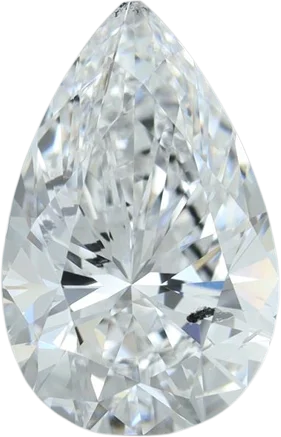 2 Carat E SI2 Pear Lab Diamond