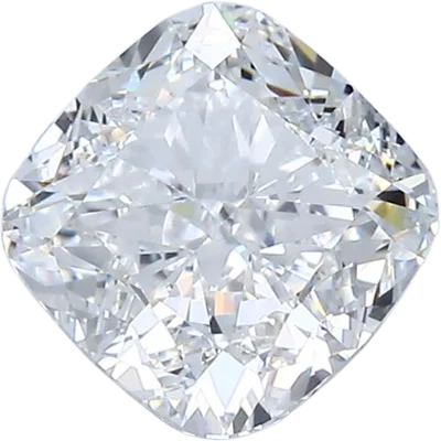 2.01 Carat E VS2 Cushion Natural Diamond