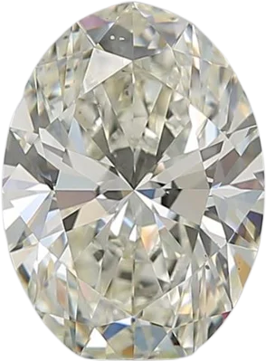 2.01 Carat K SI1 Oval Natural Diamond