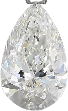 2.02 Carat H VS1 Pear Natural Diamond