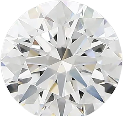 2.03 Carat D VVS2 Round Lab Diamond