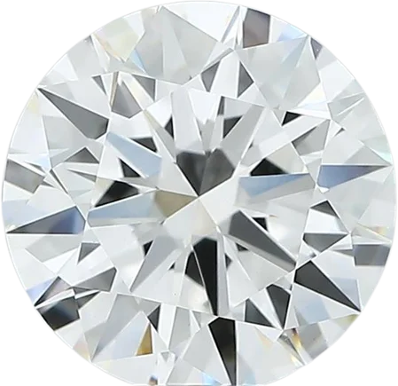 2.03 Carat E VVS2 Round Lab Diamond