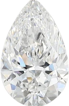 2.04 Carat D vs1 Pear Lab Diamond