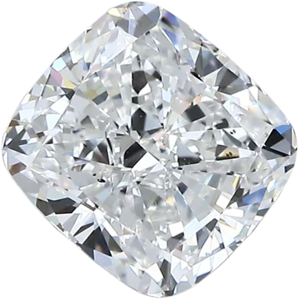 2.05 Carat E SI1 Elongated Cushion Natural Diamond