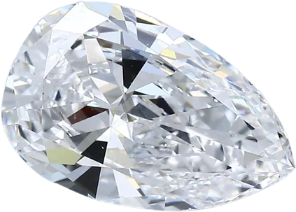 2.05 Carat D VS1 Pear Natural Diamond