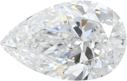 2.05 Carat D VVS2 Pear Lab Diamond