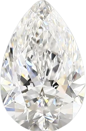 2.06 Carat E vvs2 Pear Lab Diamond