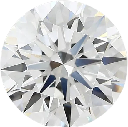 2.06 Carat D VVS2 Round Lab Diamond