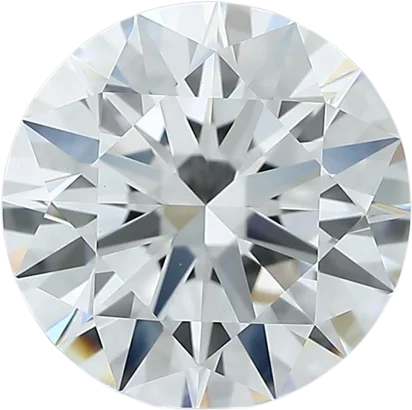 2.06 Carat E VVS2 Round Lab Diamond