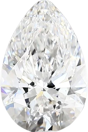 2.08 Carat D vs1 Pear Lab Diamond